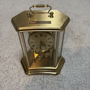Bulova McDonnell Douglas quartz Vintage clock mantle